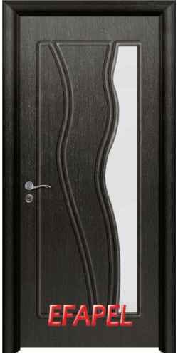 Интериорна врата Efapel, модел 4542 M, цвят Черна мура