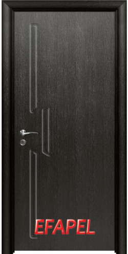 Интериорна врата Efapel, модел 4568 P M, цвят Черна мура