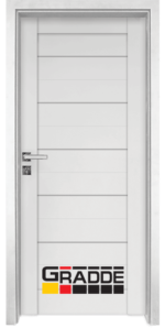 Интериорна врата Gradde Aaven Voll - цвят Бял мат