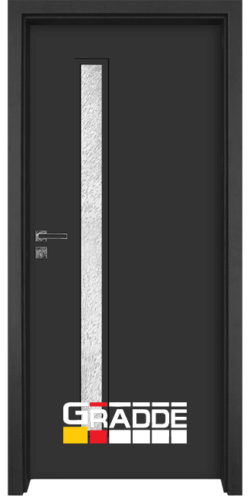 Интериорна врата серия Gradde Wartburg, Антрацит Мат