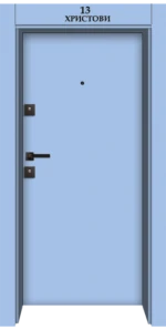 Входна врата Unison серия Design, модел 5