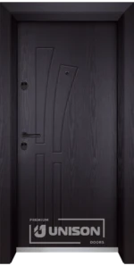 Входна врата Unison Optima, модел 205p, цвят Венге