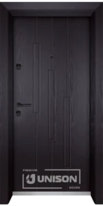 Входна врата Unison Optima, модел 206p, цвят Венге