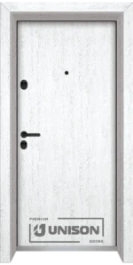 Входна врата Unison Optima, модел 210, цвят Бреза