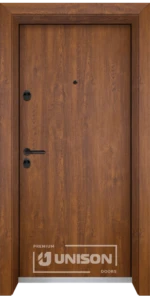 Входна врата Unison Optima, модел 210, цвят Златен дъб