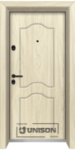 Входна врата Unison Optima, модел 3001p, Избелен дъб
