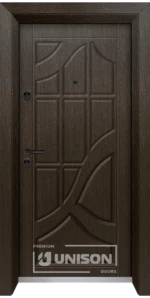 Входна врата Unison Optima, модел 3003p, Златен кестен