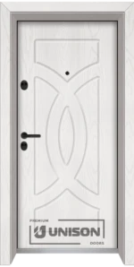 Входна врата Unison Optima, модел 3008p, Снежен бор