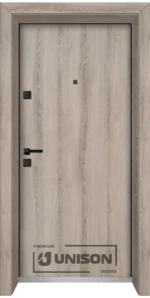 Входна врата Оптима Граде цвят Ясен Вералинга