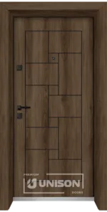 Входна врата Unison Laminor L-100, цвят Куба