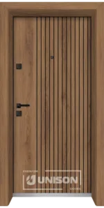 Входна врата Unison Laminor L-142, цвят Бали
