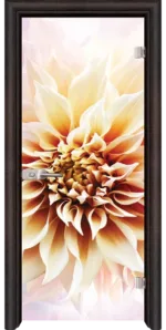 Стъклена врата Print G 13-5 каса Стандарт Венге